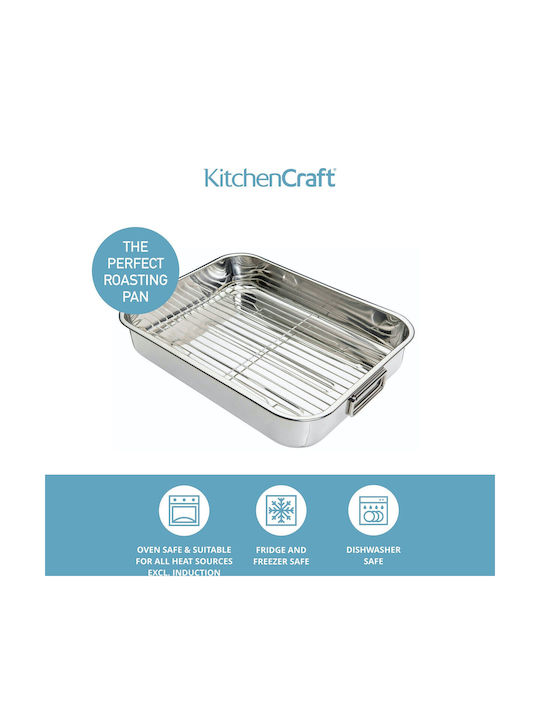 Kitchen Craft Backform Aus Rostfreiem Stahl 31x43cm