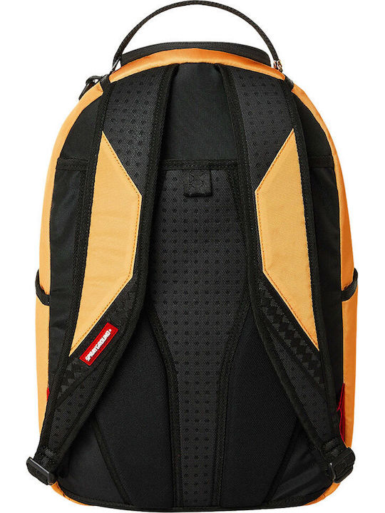 Sprayground Shark Central Ученическа Раница Оранжева с Джоб за Бутилка