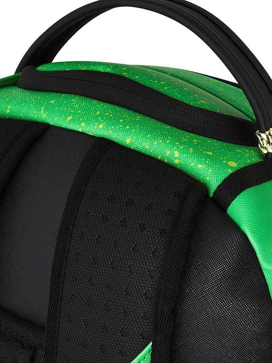 Sprayground Ученическа Раница Зелена с Джоб за Бутилка