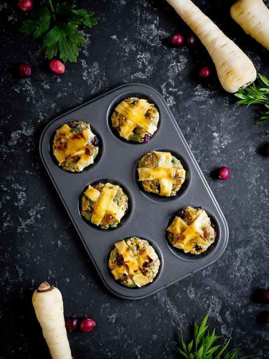 Kitchen Craft Φόρμα Ζαχαροπλαστικής για Cupcakes/Muffins 27x18εκ.