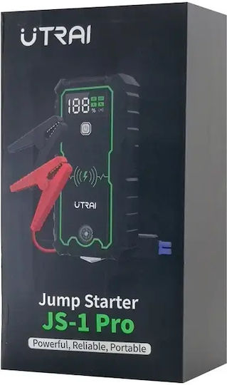 Utrai JS-1 Pro Tragbarer Batterie-Starter Auto & Motorrad 16000mAh mit Power Bank USB Taschenlampe 12V