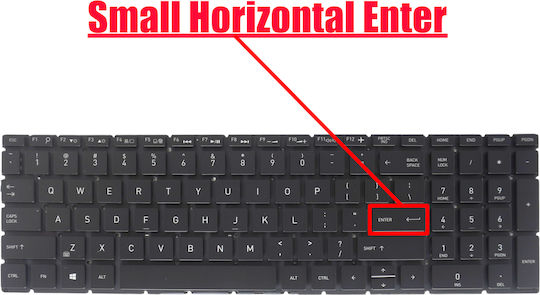 Laptop Keyboard Toshiba Dynabook Satellite Pro L50-g L50-g-13p L50-g-14l L50-g-1ck L50-g-1cg L50-g-11h Ex50l-ka 2h-bcjusi63211 6037b0209801 US No Frame Backlit Black Code.41558usnofrbl
