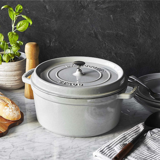 Staub Cocotte Βαθιά Κατσαρόλα από Μαντέμι 4.7lt / 30.3cm