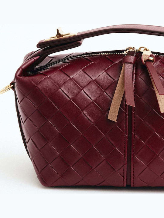 Women's Shoulder Bag Burgundy