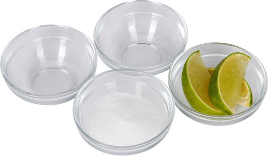 Kitchen Craft Кръгла Стъклена Съд За Сервиране 4 Бройки