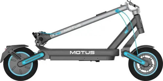Motus Scooty 10 Max Elektroroller und 80km Maximale Reichweite in Schwarzem Farbe