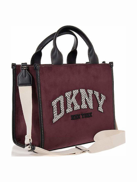 DKNY Дамска Тоут Чанта Велур