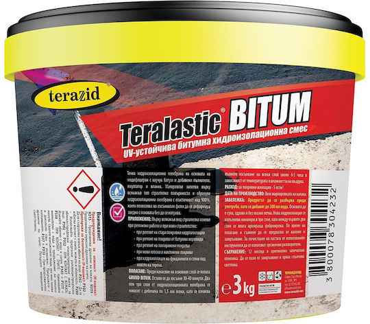 Waterproofing Teralastic Bitum Подложка / Грунд Подходящ за Метал 3kg
