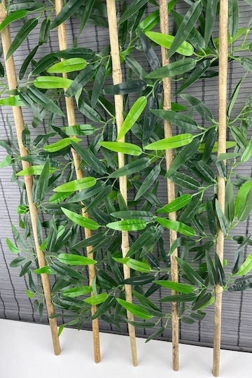 Stewehome Dekorative Künstliche Bambus Zweige Set 5 Stücke Weiße