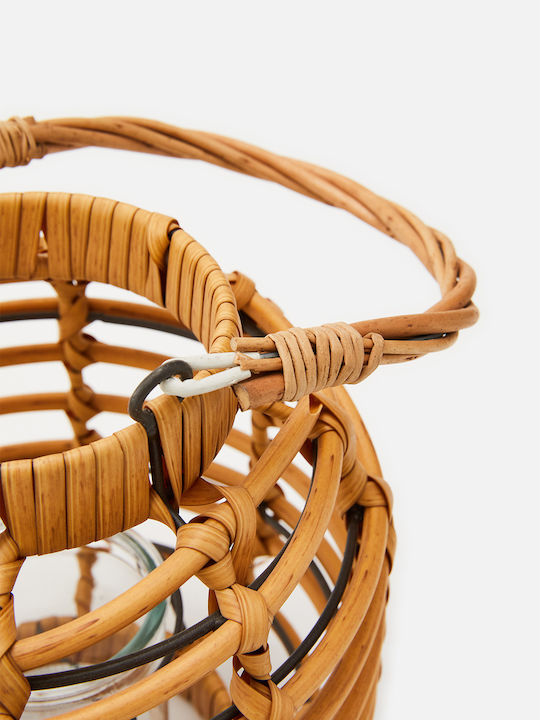 SteweHome SteweHome Holzkerzenhalter in Beige Farbe 10x21.5x15cm