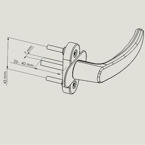 Tarken Ασύρματος Αισθητήρας Επαφής Bluetooth & Thread