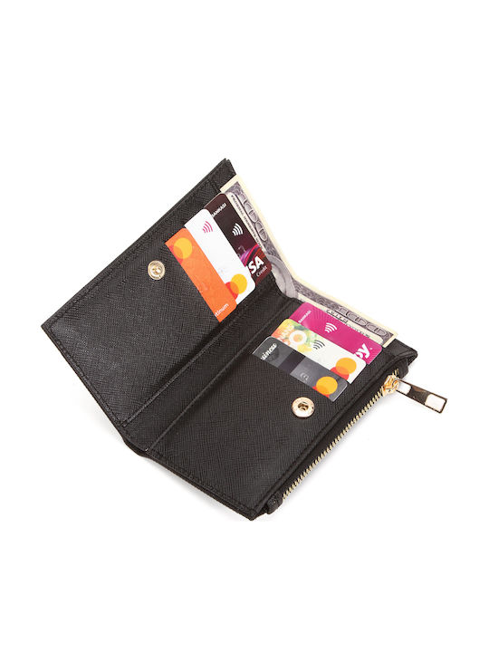 Kleines Damenbrieftasche Schwarz