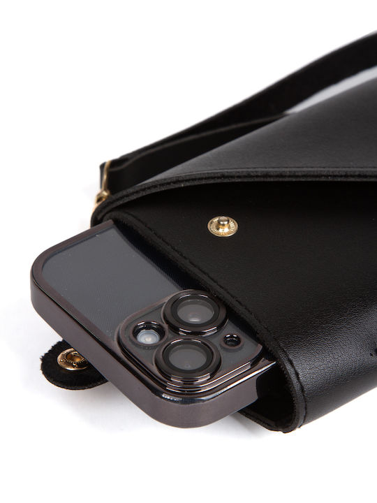 Kleines Damenbrieftasche Schwarz
