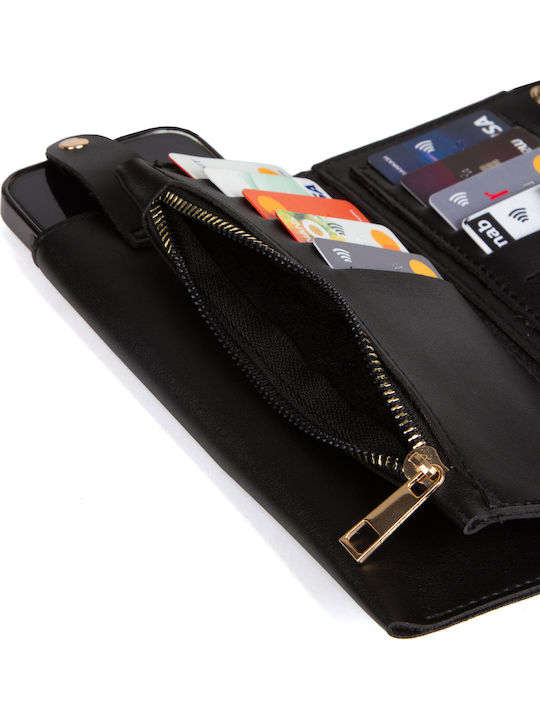 Kleines Damenbrieftasche Schwarz