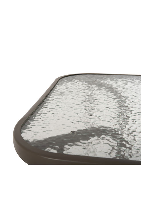 Garten- und Outdoor-Möbelsets Adam 5 Stücke Satin