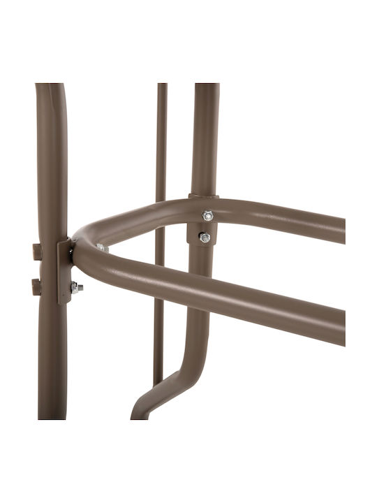 Garten- und Outdoor-Möbelsets Adam 5 Stücke Satin
