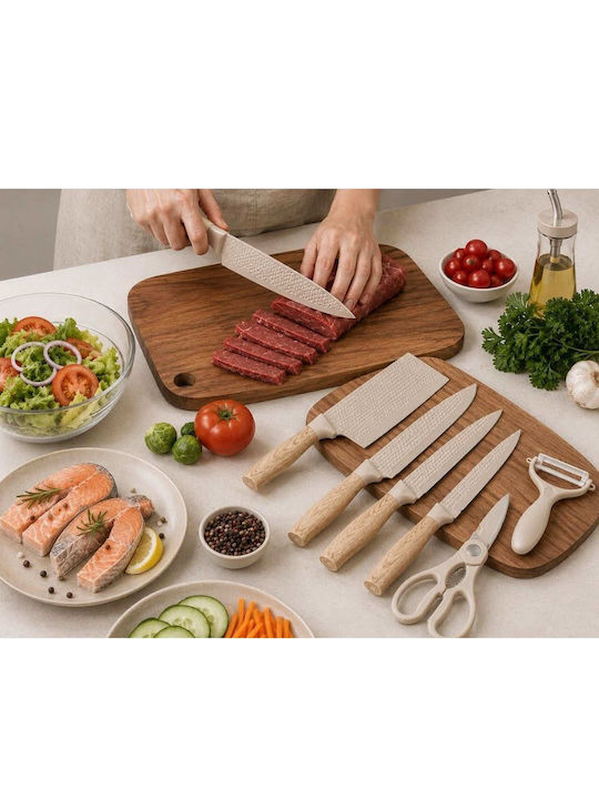Verk Group Set Cuțite din Oțel Inoxidabil 6 Bucăți