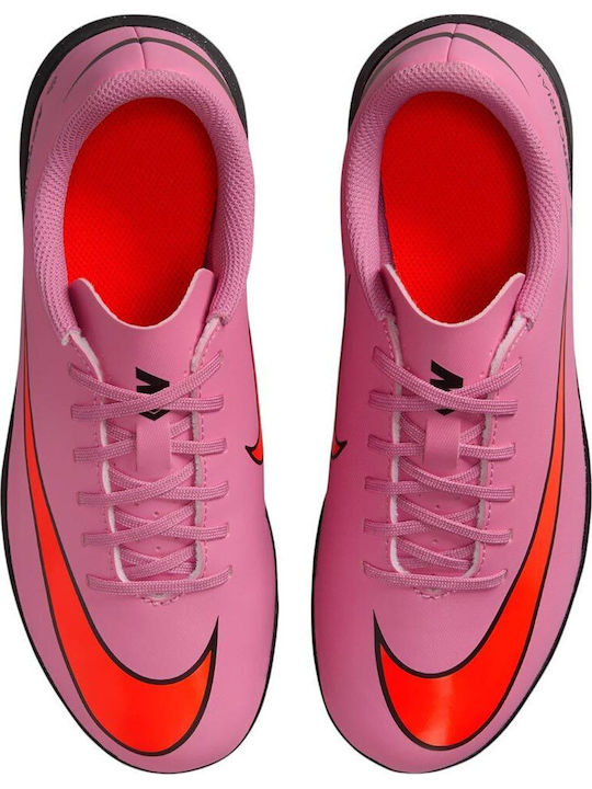 Mercurial Vapor 16 Club TF Παιδικά Ποδοσφαιρικά Παπούτσια με Σχάρα Ροζ