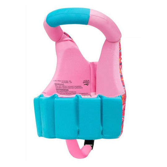 Aqua Speed Aqua Pals 03 Kids Swim Waistcoat Vest Pink Summer