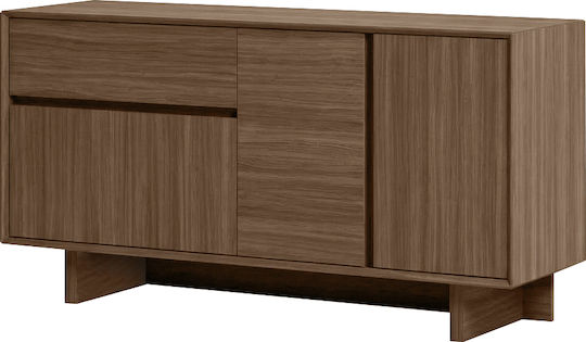Μπουφές Ξύλινος Καρυδί 146x45x76.5cm