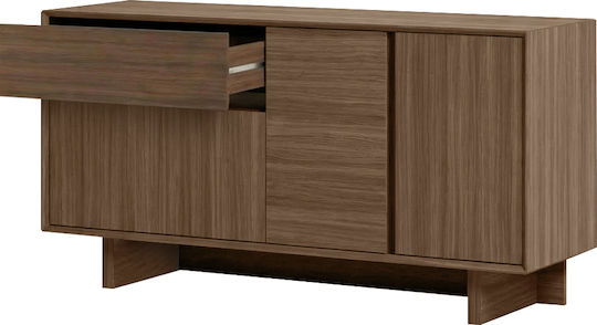 Μπουφές Ξύλινος Καρυδί 146x45x76.5cm