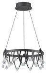Eurolamp LED Κρεμαστό Φωτιστικό Μαύρο 47x47x150εκ. Eurolamp LED Κρεμαστό Φωτιστικό Μαύρο 47x47x150εκ.