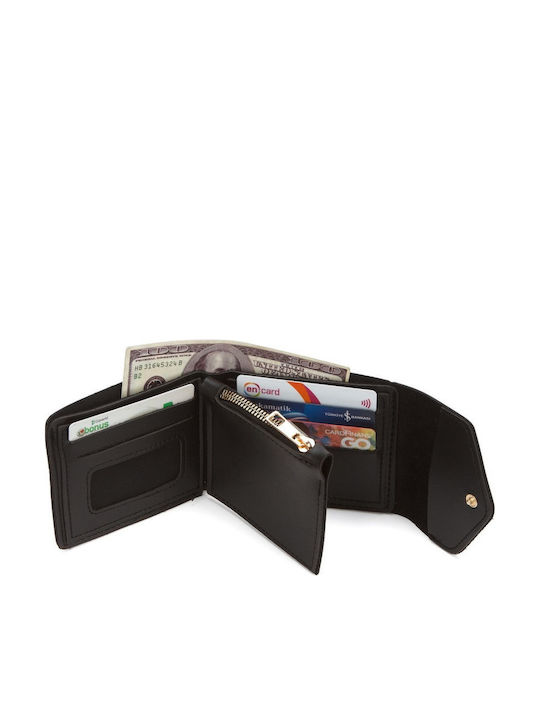 Kleines Damenbrieftasche Schwarz