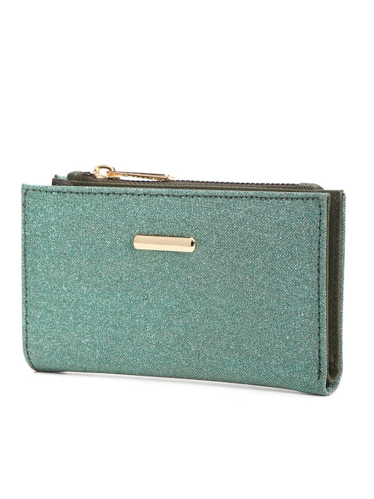 Kleines Damenbrieftasche Grün