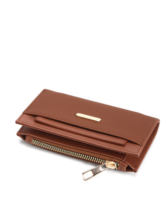 Kleines Damenbrieftasche Tabac Braun