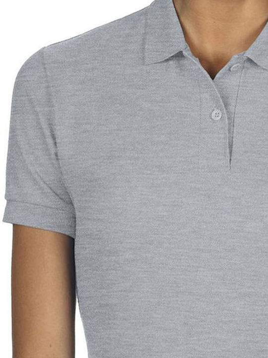 Gildan Пике дамска рекламна тениска с къс ръкав Sport Grey