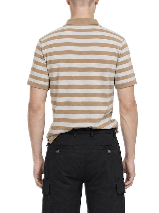 Warren Webber Polo Pulover Ecru Bej