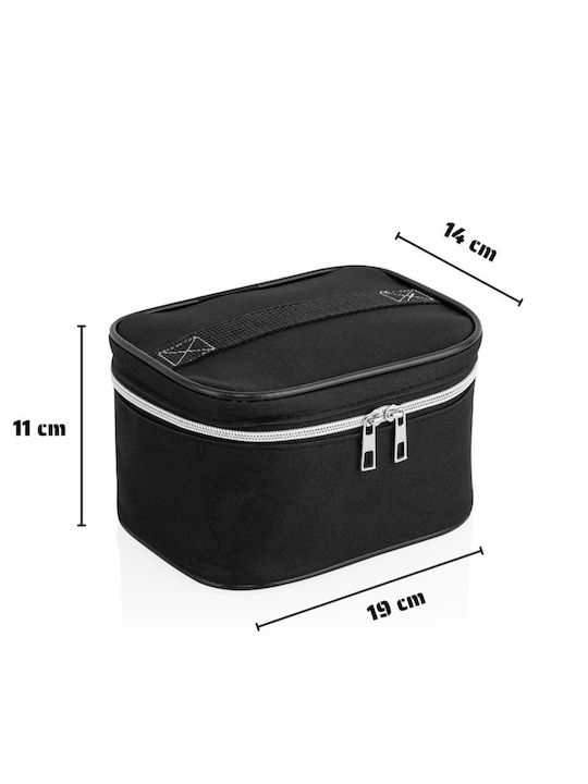 Enpapa Multifunctional Set Of 3 Makeup Bags Set Of Black Sponges
