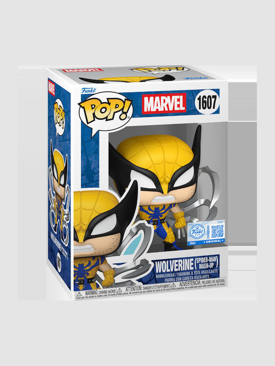 Funko Pop! Marvel Wolverine (Spider-Man Mash-Up) Bobble-Head Ediție Specială