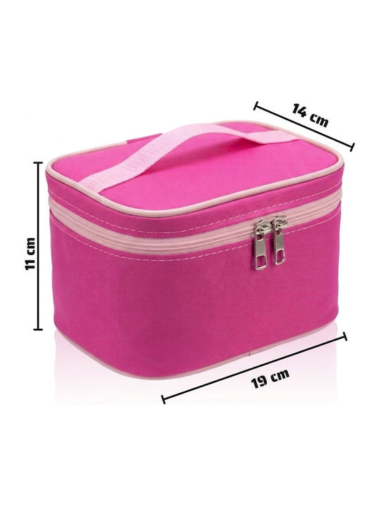 Enpapa Double Layer Large Travel Makeup Bag Functional Cosmetic Organizer Leopard Print Enp-016078-v2385