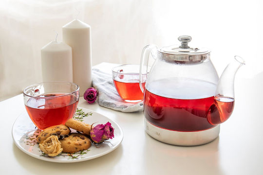 Zokura Βραστήρας Ανοξείδωτος Διάφανη 1500ml
