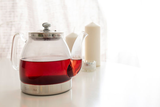 Zokura Βραστήρας Ανοξείδωτος Διάφανη 1500ml
