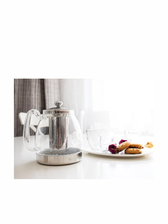Zokura Βραστήρας Ανοξείδωτος Διάφανη 1500ml