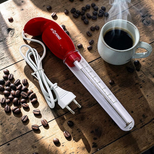 Electric Hand Held Coffee Frother 40W Yellow