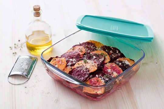 Pyrex Δοχείο Φαγητού Μπλε 2.2lt