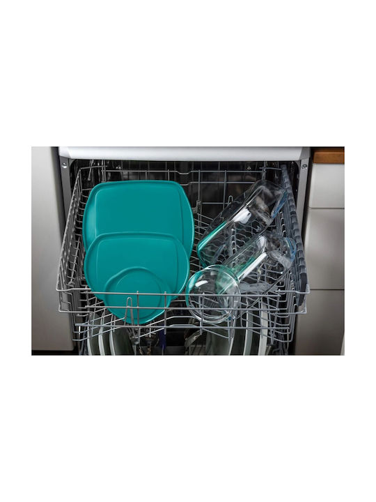 Pyrex Glass Food Container Blue 2.2lt