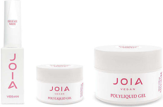 JOIA Vegan Gel Nagellack Dellicate Weiß 15ml