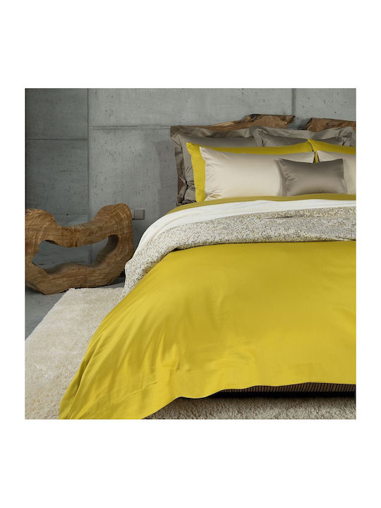 Celso De Lemos Duvet Cover Cotton Single 135x200 Secret Orange