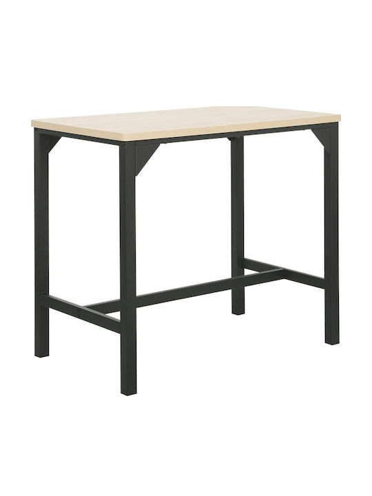 Pakketo Esszimmermöbel-Set mit Bar mit 4 Hockern 100x60cm