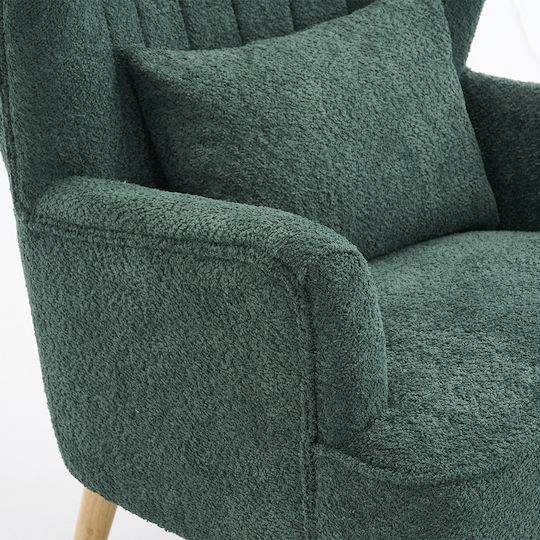 Embrace Hochlehner-Sessel Grün 79x76,5x95,5cm