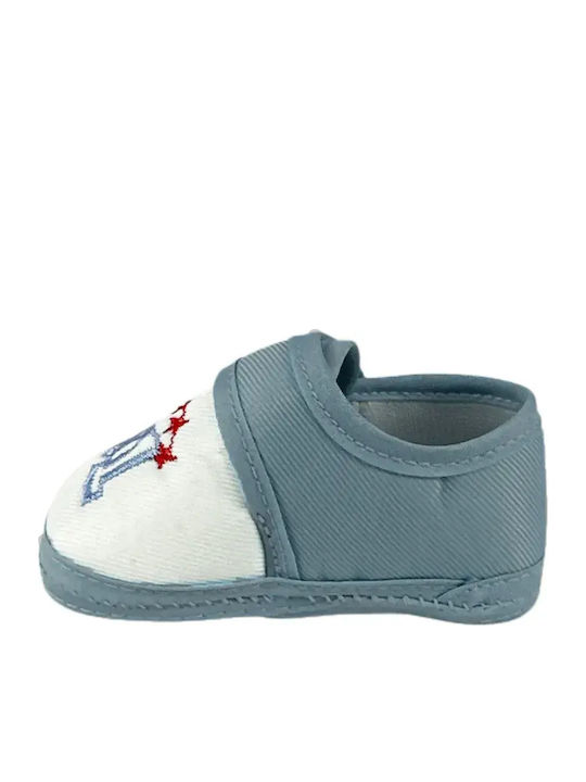 Chippo Weiche Sohlenschuhe für Babys Stiefel Grau