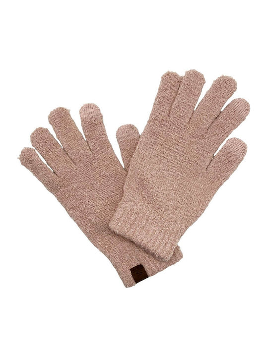 Dusty Pink Women's Touch Gloves