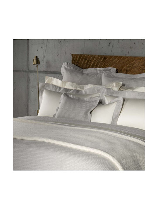 Celso De Lemos Avalon Pillowcase with Envelope Cover Beige 50x75cm.