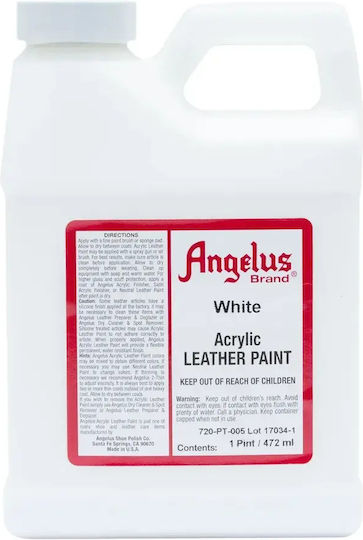 Angelus Lederfarbe Weiß