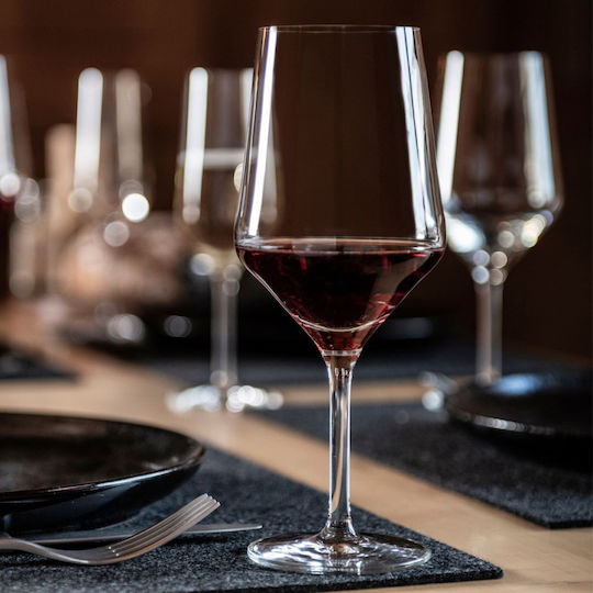 Schott Zwiesel Cinco Set of Red Wine Glasses Crystal Red 530ml 6 Pieces
