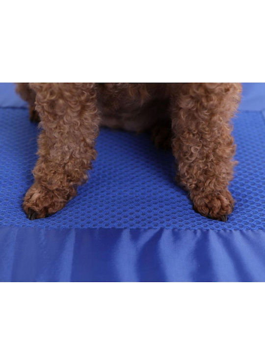 Animal Hundebett Kühlung Blau 90x60cm